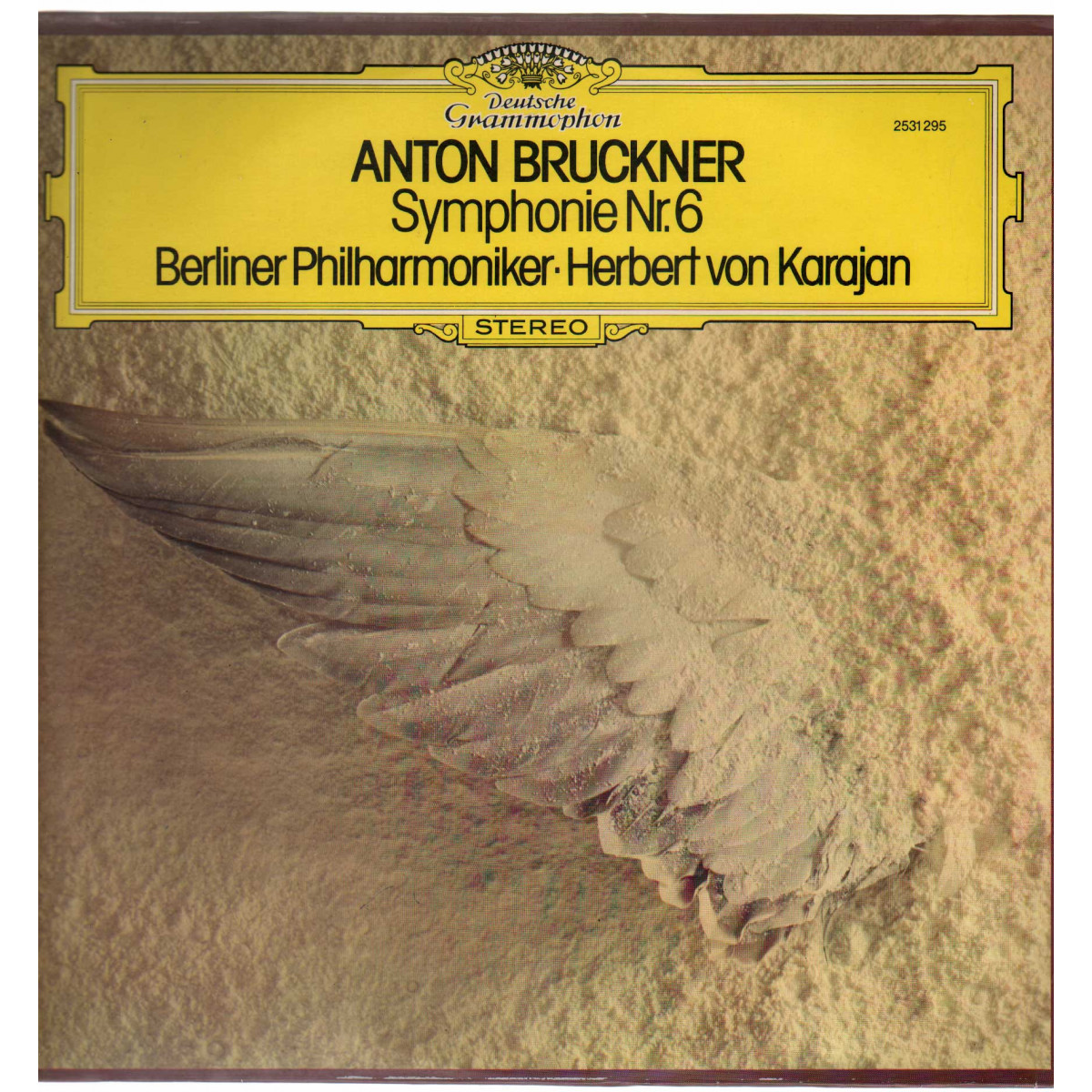 Anton Bruckner Berliner Philharmoniker Von Karajan Lp Symphonie Nr 6 DG