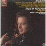 Bach, Perlman Lp Vinile Concertos In D, G Minor, For Violin & Oboe In C Minor Sigillato