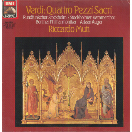 Muti, Verdi, Auger Lp Vinile Quattro Pezzi Sacri / 1C0671435721 Sigillato