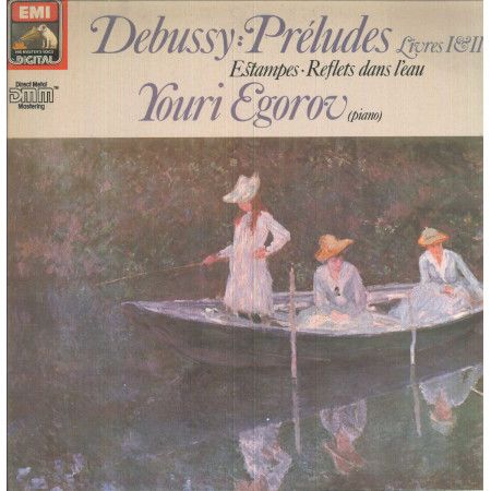 Debussy, Egorov Lp Vinile Préludes, Estampes, Reflets Dans L'Eau Sigillato