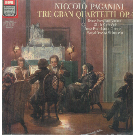 Niccolò Paganini Lp Vinile The Gran Quartetti Op.4 / Deutsche – 0671696001 Sigillato
