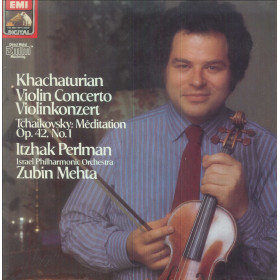 Khatchaturian, Tchaikovsky LP Vinile Violin Concerto / Méditation Op. 42 No. 1 Sigillato Khatchaturian, Tchaikovsky LP Vinile Violin Concerto / Méditation Op. 42 No. 1 Sigillato
