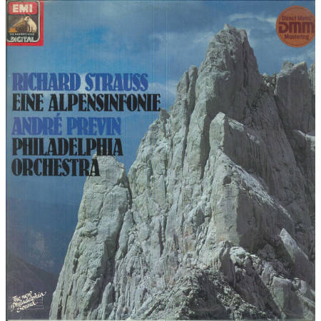 Strauss, Previn LP Vinile Eine Alpensinfonie / 1C0671435771 Sigillato