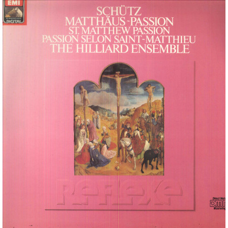 Schütz, Hilliard Ensemble LP Vinile Matthaus-Passion / 2700181 Nuovo