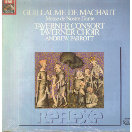 De Machaut, Taverner Consort LP Vinile Messe De Nostre Dame Sigillato
