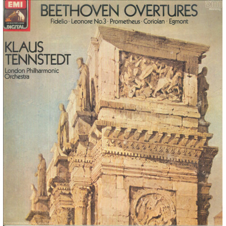 Beethoven, Tennstedt LP Vinile Overtures / EMI – 0672701101 Sigillato