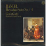 Gould, Handel LP Vinile Harpsichord Suites Nos. 1-4 / CBS Masterworks – MP39128 Nuovo