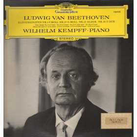 Beethoven, Kempff LP Vinile Klaviersonaten Nr. 1 F-Moll, Nr 19. G-Moll, Nr. 12 As-Dur, Nr. 20 G-Dur Beethoven, Kempff LP Vinile Klaviersonaten Nr. 1 F-Moll, Nr 19. G-Moll, Nr. 12 As-Dur, Nr. 20 G-Dur