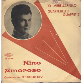 Nino Amoroso Vinile 7" 45 giri Guappetiello Guappetiè / O 'Mbrellariello Nuovo Nino Amoroso Vinile 7" 45 giri Guappetiello Guappetiè / O 'Mbrellariello Nuovo