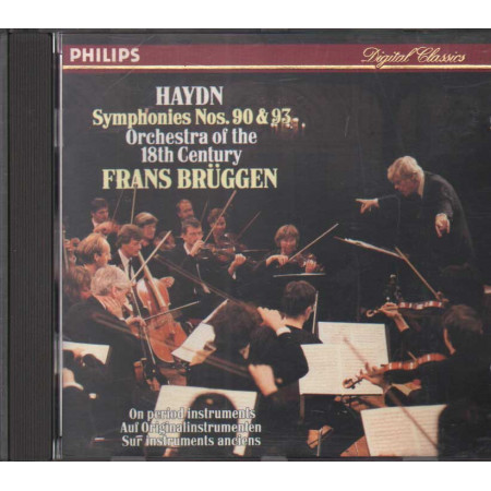 Haydn, Bruggen CD Symphonies Nos. 90, 93 / Philips – 4220222 Nuovo