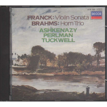 Franck, Brahms, Ashkenazy, Perlman, Tuckwell CD Violin Sonata, Horn Trio Nuovo