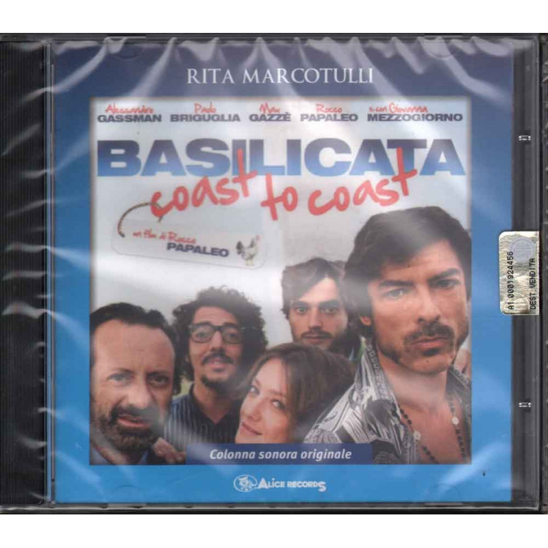 Rita Marcotulli CD Basilicata Coast To Coast OST Sigillato 8034105340060 Rita Marcotulli CD Basilicata Coast To Coast OST Sigillato 8034105340060