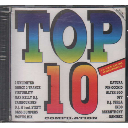Various CD Top 10 Compilation / Top Secret Records – TCD290 Sigillato