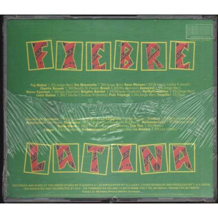 Various CD Fiebre Latina / ACV – CDACV1995 Sigillato