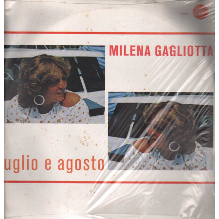 Milena Gagliotta LP Vinile Luglio E Agosto / Visco Disc – VS7045 Sigillato