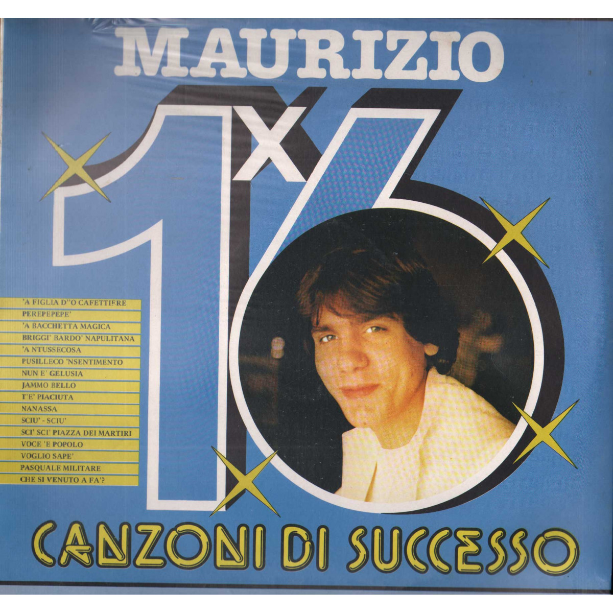 Maurizio LP Vinile 16 Canzoni Di Successo / Discoring 2000 – GXLP1020