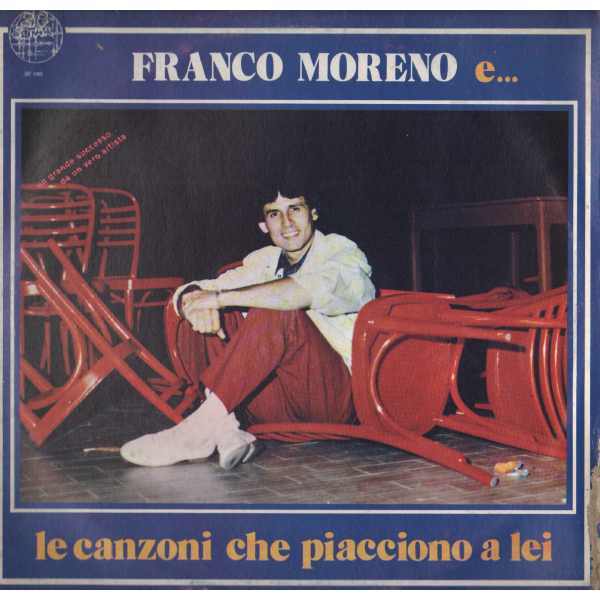 Franco Battiato Lp Vinile Blue La Voce Del Padrone Limited ed Numerata