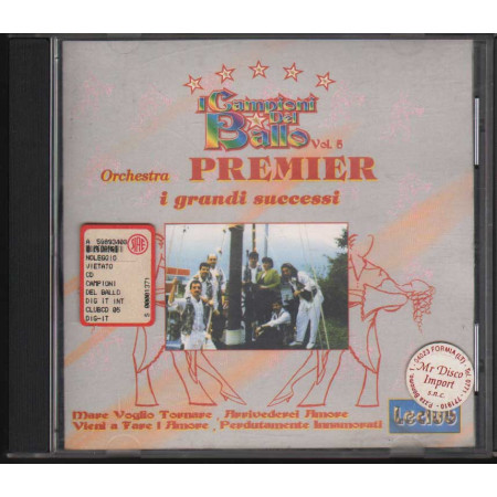 Orchestra Premier CD I Campioni Del Ballo Vol. 5 / Leclub – CLUBCD05 Nuovo