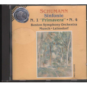 Schumann CD Sinfonie N. 1 Primavera, N. 4 / BMG Music – VD60674 Nuovo Schumann CD Sinfonie N. 1 Primavera, N. 4 / BMG Music – VD60674 Nuovo