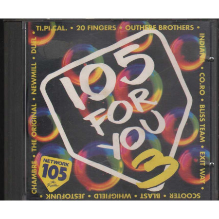 Various CD 105 For You 3 / New Music International – NMCD1066 Nuovo