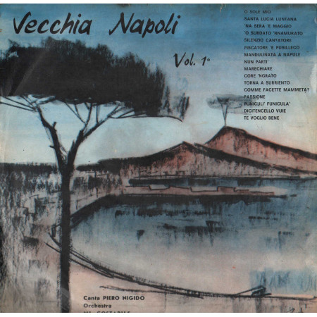 Piero Nigido LP Vinile Vecchia Napoli Vol.1 / Melody – LP59 Nuovo