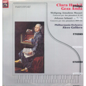 Bach, Mozart, Haskil, Anda LP Vinile Concerto Per Due Pianoforti / 531004391 Sigillato