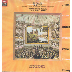 Philharmonia Orchestra, Carlo Maria Giulini LP Vinile Rossini - Sinfonie / 3C05300590 Sigillato