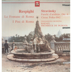 Respighi, Stravinsky LP Vinile I Pini Di Roma, Fuochi D'Artificio / 531019751 Sigillato Respighi, Stravinsky LP Vinile I Pini Di Roma, Fuochi D'Artificio / 531019751 Sigillato