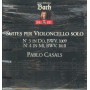 Bach ‎LP Vinile Suites Per Violoncello Solo N.3 In Do, BWV.1009 N. 4 In Mi, BWV 1010