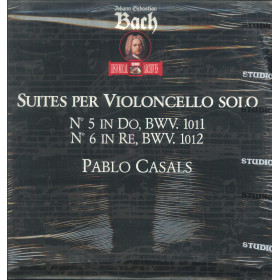 Bach LP Vinile Suites Per Violoncello Solo N.5 In Do, BWV.1011 N. 6 In Re, BWV 1012 Bach LP Vinile Suites Per Violoncello Solo N.5 In Do, BWV.1011 N. 6 In Re, BWV 1012