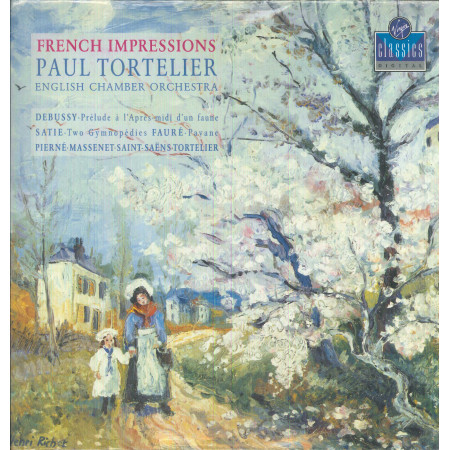 Paul Tortelier LP Vinile French Impressions / Virgin – VC7907071 Sigillato