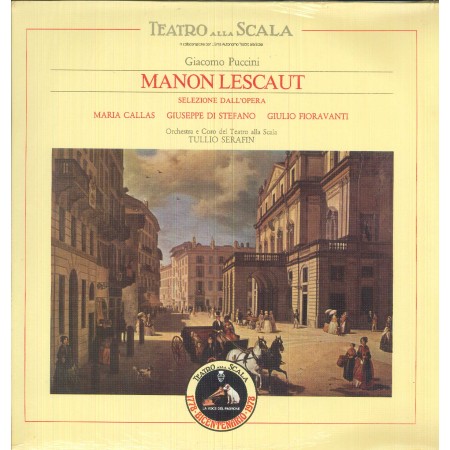 Puccini, Callas, Di Stefano, Fioravanti LP Vinile Manon Lescaut / 3C06303206 Sigillato