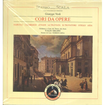 Orchestra, E Coro Del Teatro Alla Scala LP Vinile Cori Da Opere Di Giuseppe Verdi