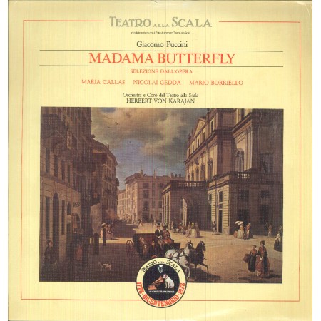 Puccini, Callas, Gedda, Borriello LP Vinile Madama Butterfly / 3C06300550 Sigillato