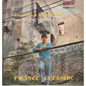 Bruno Filippini ‎vinile 45 Giri 7 L'amore Ha I Tuoi Occhi Fortunatamente  Nuovo