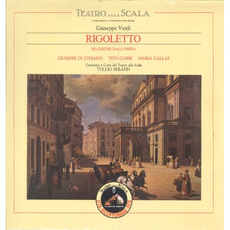 Verdi, Di Stefano, Gobbi, Callas LP Vinile Rigoletto / EMI – 3C06300483 Sigillato