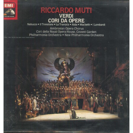 Muti, Verdi LP Vinile Cori Da Opere / La Voce Del Padrone – 3C06503953 Sigillato