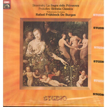 Stravinsky, Prokofiev LP Vinile La Sagra Della Primavera, Sinfonia Classica / 3C05300327 Sigillato
