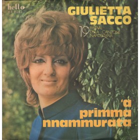 Giulietta Sacco Vinile 7" 45 giri 'A Primma Nnammurata / Addio Nuovo Giulietta Sacco Vinile 7" 45 giri 'A Primma Nnammurata / Addio Nuovo