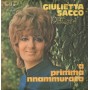 Giulietta Sacco Vinile 7" 45 giri 'A Primma Nnammurata / Addio Nuovo