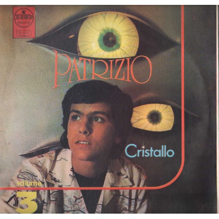 Patrizio LP Vinile Cristallo / Zeus Record ‎– BE0073 Nuovo