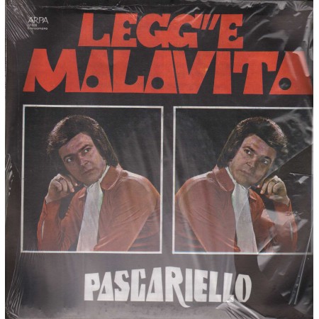 Pascariello LP Vinile Legg''E Malavita / Arpa – LP406 Sigillato