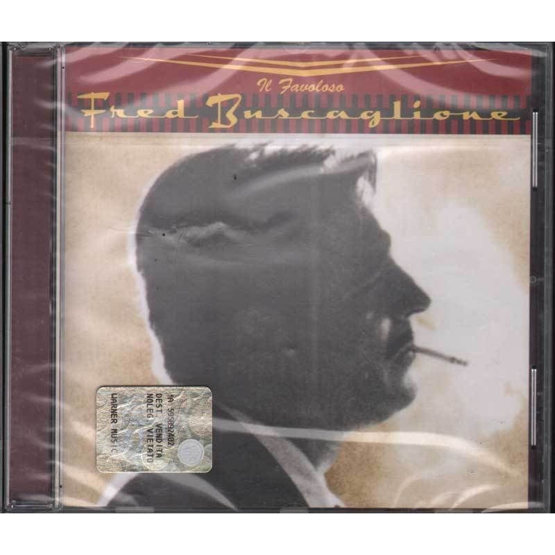 Fred Buscaglione CD Il Favoloso Fred Buscaglione Nuovo Sigillato 0639842661324 Fred Buscaglione CD Il Favoloso Fred Buscaglione Nuovo Sigillato 0639842661324