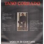 Tano Corrado LP Vinile Voglia Di Cantare / New's Disco ‎– LP3301 Sigillato