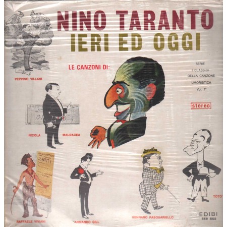 Nino Taranto LP Vinile Ieri E Oggi / Edibi – SEB4003 Sigillato