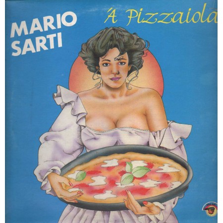 Mario Sarti LP Vinile 'A Pizzaiola / MEA Sud – VLP656 Nuovo