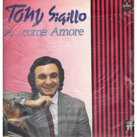 Tony Sigillo ‎LP Vinile A... Come Amore Vol.11 / Zeus Record – BE0217 Sigillato