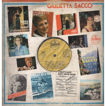 Giulietta Sacco ‎LP Vinile Profumo Di Ginestre / Zeus Record – BE0069 Nuovo