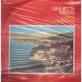 Giulietta Sacco LP Vinile Canta Sorrento / Zeus Record – BE0065 Sigillato Giulietta Sacco LP Vinile Canta Sorrento / Zeus Record – BE0065 Sigillato
