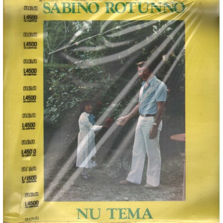 Sabino Rotunno ‎LP Vinile Nu Tema / Triandros Record – ZNLTS34119 Sigillato
